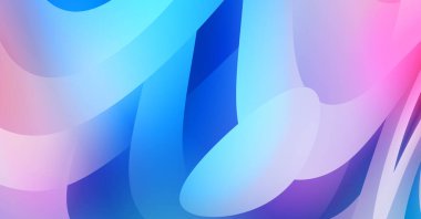 Renkli gradyan ile soyut arkaplan. Çizgili çizgili canlı duvar kâğıdı. Modern hareketin akışkan 2d çizimi.