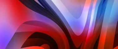 Renkli gradyan ile soyut arkaplan. Çizgili çizgili canlı duvar kâğıdı. Modern hareketin akışkan 2d çizimi.