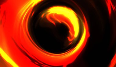 Parlayan ışıkları hareket ettirmenin havalı arka planı. Tasarımınız için canlı renkli bir portal şablonu. Işık ışınları ve hareket halindeki ışıldayan parçacıklar bir solucan deliği şekli oluşturuyor..