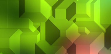 Çokgen arka plan. Geometrik tasarımlı renkli duvar kağıtları. Dijital 3d illüstrasyon.