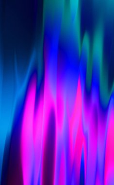 Parlak renk dalgalarıyla serin bir arka plan. Dalgalı hareketin 2D çizimi. Girdap gibi renkli canlı şekiller. Soyut kavramsal duvar kağıdı.