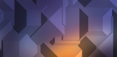 Çokgen arka plan. Geometrik tasarımlı renkli duvar kağıtları. Dijital 3d illüstrasyon.