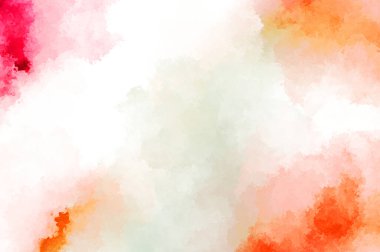 Suluboya arka planda lekeler ve lekelerle boyanmış. Fırça darbesi ile boyanmış. 2d Görüntü.