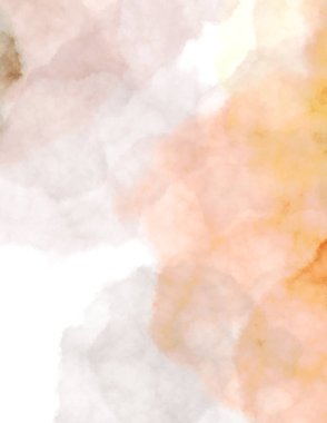 Suluboya arka planda lekeler ve lekelerle boyanmış. Fırça darbesi ile boyanmış. 2d Görüntü.