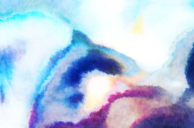 Suluboya arka plan. Soyut Illustration duvar kağıdı. Fırça darbesi ile boyanmış. 2d Görüntü.