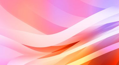 Renkli gradyan ile soyut arkaplan. Çizgili çizgili canlı duvar kâğıdı. Modern hareketin akışkan 2d çizimi.