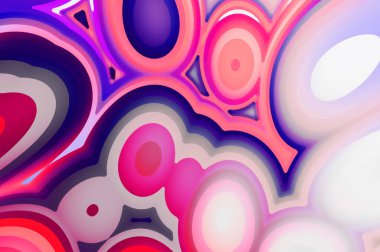 Sıvı renkli gradyanı olan soyut bir arkaplan. Modern kentsel grafiğin 2D çizimi. Graffiti tasarımı duvar kağıdına ilham verdi.