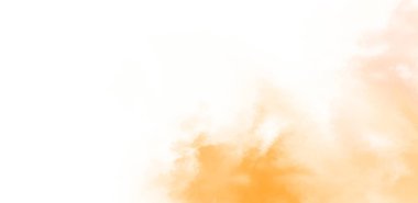 Beyaz arkaplanda soyut renkli suluboya. Dijital resim.