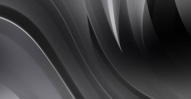 Dinamik trend basit akışkan renk gradyan soyut serin arka plan ve üst üste çizgi etkileri. Duvar kağıdı, afiş, arkaplan, kart, kitap, broşür, web sitesi. 2d illüstrasyon