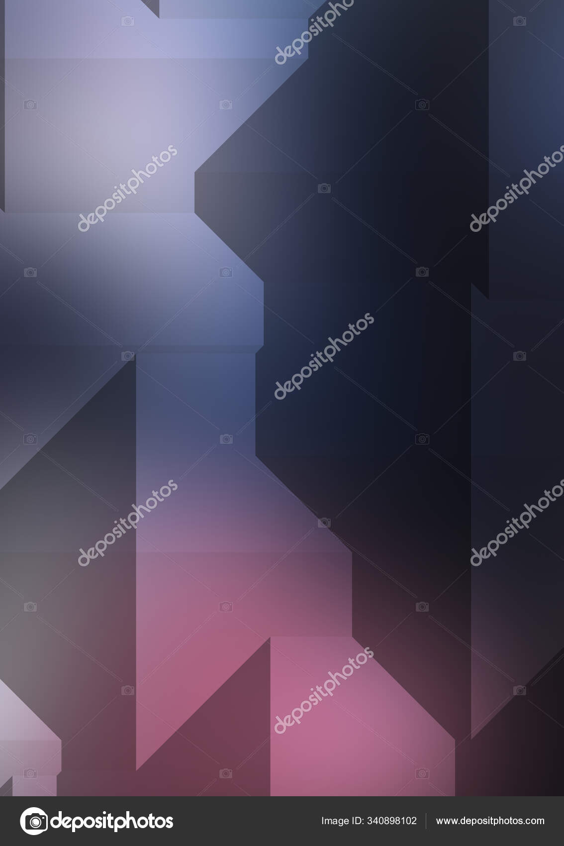 多角形の背景 幾何学的なデザインのカラフルな壁紙 デジタル3dイラスト ストック写真 C Hybrid Graphics