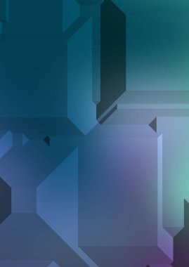 Çokgen arka plan. Geometrik tasarımlı renkli duvar kağıtları. Dijital 3d illüstrasyon.