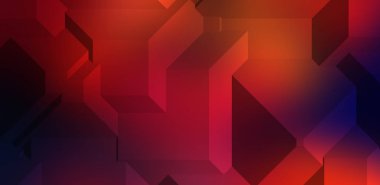 Çokgen arka plan. Geometrik tasarımlı renkli duvar kağıtları. Dijital 3d illüstrasyon.