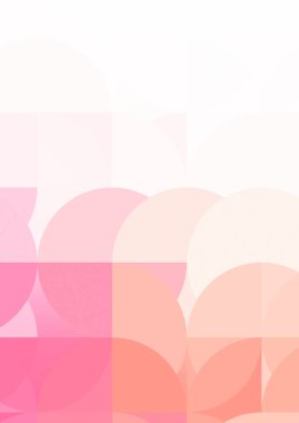 Dairesel şekillerin katmanları renkli ve canlı bir tasarım yaratıyor. Dairelerin sayısal çizimi. Gelecekçi tasarım şablonu.