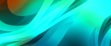 Renkli gradyan ile soyut arkaplan. Çizgili çizgili canlı duvar kâğıdı. Modern hareketin akışkan 2d çizimi.