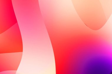 Renkli gradyan ile soyut arkaplan. Çizgili çizgili canlı duvar kâğıdı. Modern hareketin akışkan 2d çizimi.