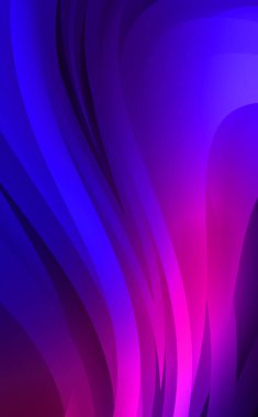 Renkli gradyan ile soyut arkaplan. Çizgili çizgili canlı duvar kâğıdı. Modern hareketin akışkan 2d çizimi.