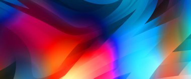 Renkli gradyan ile soyut arkaplan. Çizgili çizgili canlı duvar kâğıdı. Modern hareketin akışkan 2d çizimi.