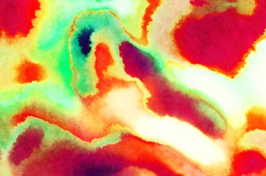 Suluboya arka plan. Soyut Illustration duvar kağıdı. Fırça darbesi ile boyanmış. 2d Görüntü.