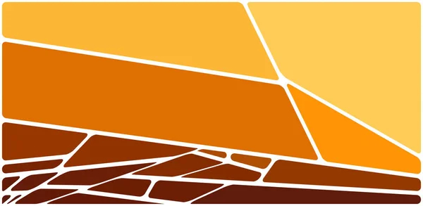 Kolorowa Ilustracja Białą Przestrzenią Abstrakcyjny Wzór Geometryczny Mozaikowe Tło Geometryczne — Zdjęcie stockowe