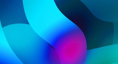 Renkli gradyan ile soyut arkaplan. Çizgili çizgili canlı duvar kâğıdı. Modern hareketin akışkan 2d çizimi.