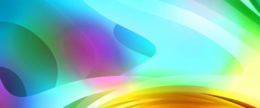 Renkli gradyan ile soyut arkaplan. Çizgili çizgili canlı duvar kâğıdı. Modern hareketin akışkan 2d çizimi.