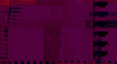 Geometrik çok renkli kesişen çizgiler. Dijital teknolojinin grafiksel çizimi. Soyut arkaplan. 