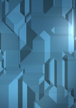 Çokgen arka plan. Geometrik tasarımlı renkli duvar kağıtları. Dijital 3d illüstrasyon.