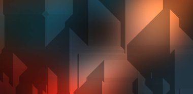 Çokgen arka plan. Geometrik tasarımlı renkli duvar kağıtları. Dijital 3d illüstrasyon.