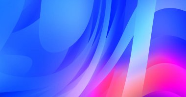 Renkli gradyan ile soyut arkaplan. Çizgili çizgili canlı duvar kâğıdı. Modern hareketin akışkan 2d çizimi.