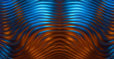 Soyut arkaplan. Renkli dalgalı tasarım duvar kâğıdı. Grafik illüstrasyon.