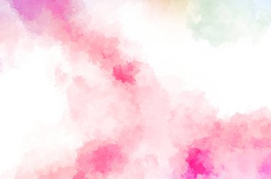 Suluboya arka planda lekeler ve lekelerle boyanmış. Fırça darbesi ile boyanmış. 2d Görüntü.