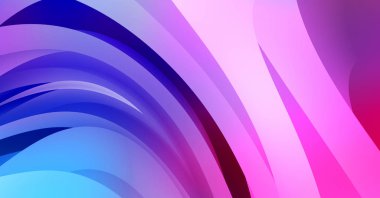 Renkli gradyan ile soyut arkaplan. Çizgili çizgili canlı duvar kâğıdı. Modern hareketin akışkan 2d çizimi.