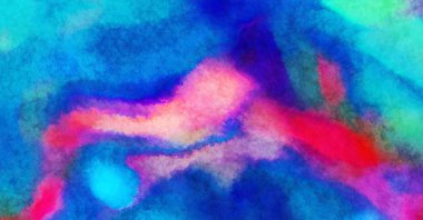 Suluboya arka plan. Soyut Illustration duvar kağıdı. Fırça darbesi ile boyanmış. 2d Görüntü.