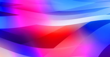 Renkli gradyan ile soyut arkaplan. Çizgili çizgili canlı duvar kâğıdı. Modern hareketin akışkan 2d çizimi.