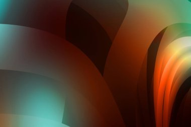 Renkli gradyan ile soyut arkaplan. Çizgili çizgili canlı duvar kâğıdı. Modern hareketin akışkan 2d çizimi.