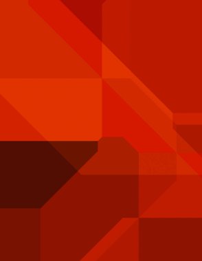 Renkli ve canlı geometrik şekiller katmanları var. Bir teknoloji planının dijital illüstrasyonu. Gelecekçi tasarım şablonu.