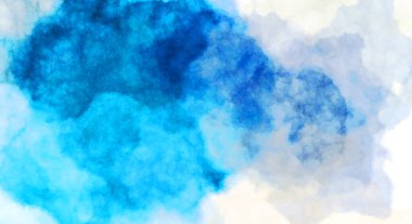 Suluboya arka planda lekeler ve lekelerle boyanmış. Fırça darbesi ile boyanmış. 2d Görüntü.