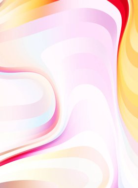 sıvı soyut arkaplan ve renkli gradyan. Modern hareketin 2d illüstrasyonu.