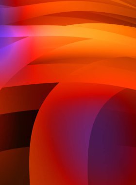 Renkli gradyan ile soyut arkaplan. Çizgili çizgili canlı duvar kâğıdı. Modern hareketin akışkan 2d çizimi.