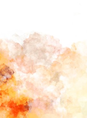 Suluboya arka planda lekeler ve lekelerle boyanmış. Fırça darbesi ile boyanmış. 2d Görüntü.