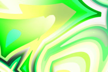 Sıvı renkli gradyanı olan soyut bir arkaplan. Modern kentsel grafiğin 2D çizimi. Graffiti tasarımı duvar kağıdına ilham verdi.