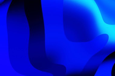 sıvı soyut arkaplan ve renkli gradyan. Modern hareketin 2d illüstrasyonu.