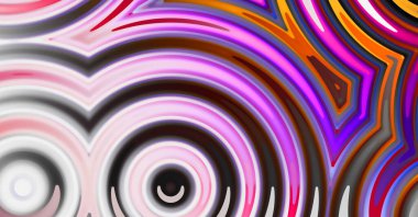 Sıvı renkli gradyanı olan soyut bir arkaplan. Modern kentsel grafiğin 2D çizimi. Graffiti tasarımı duvar kağıdına ilham verdi.