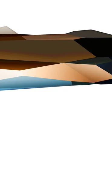 Abstraktní Pozadí Trojúhelník Ilustrace Polygonální Umění Vzor Styl Budoucí Grafický — Stock fotografie
