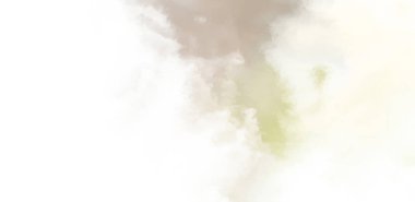 Beyaz arkaplanda soyut renkli suluboya. Dijital resim.