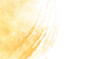 Beyaz arkaplanda soyut renkli suluboya. Dijital resim.