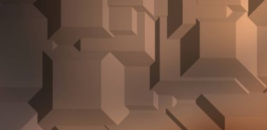 Çokgen arka plan. Geometrik tasarımlı renkli duvar kağıtları. Dijital 3d illüstrasyon.