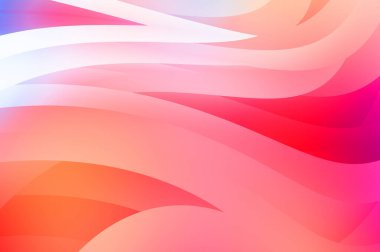 Renkli gradyan ile soyut arkaplan. Çizgili çizgili canlı duvar kâğıdı. Modern hareketin akışkan 2d çizimi.