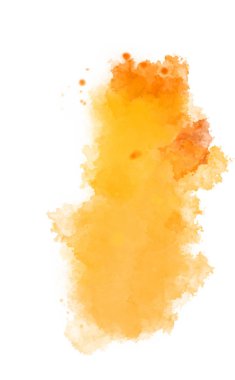 Suluboya arka planda lekeler ve lekelerle boyanmış. Fırça darbesi ile boyanmış. 2d Görüntü.