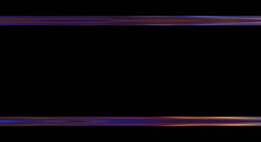 Parlak Çerçeve Arkaplanı. Siyah arkaplanda izole edilmiş parlak geometrik şablon. Soyut 2d illüstrasyon.